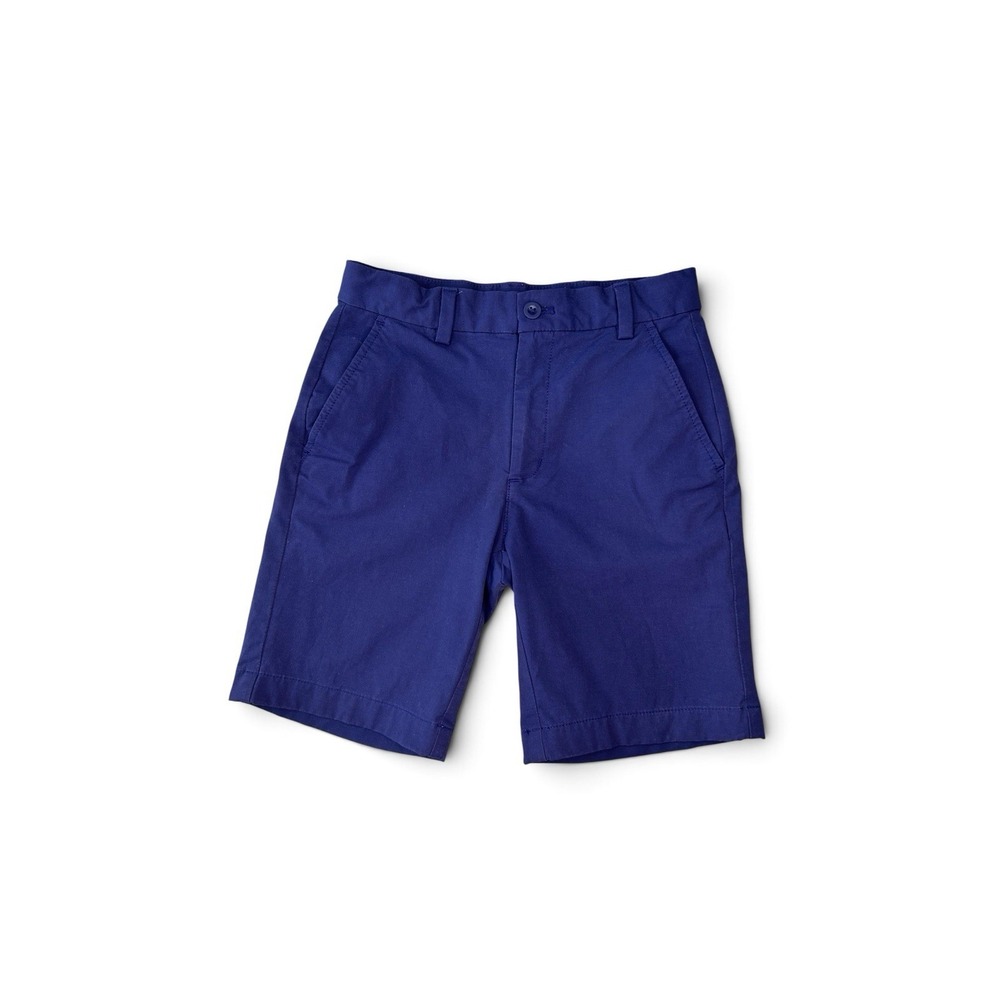 Vineyard Vines Boys Size 8 Navy Performance Stretch Chino Golf Shorts